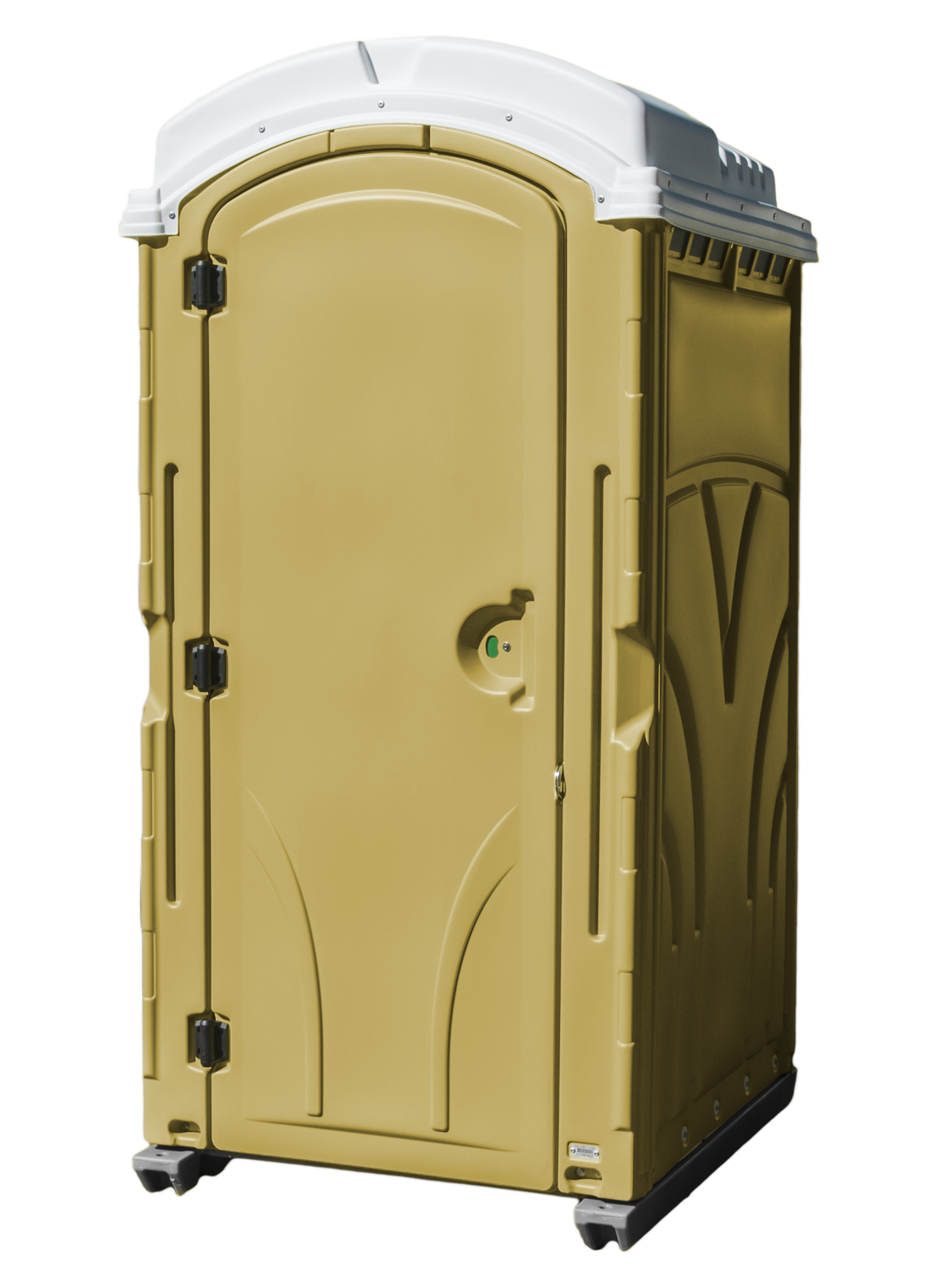 PolyPortable Restroom - Port a Potty - Tan Vantage PPVT-13